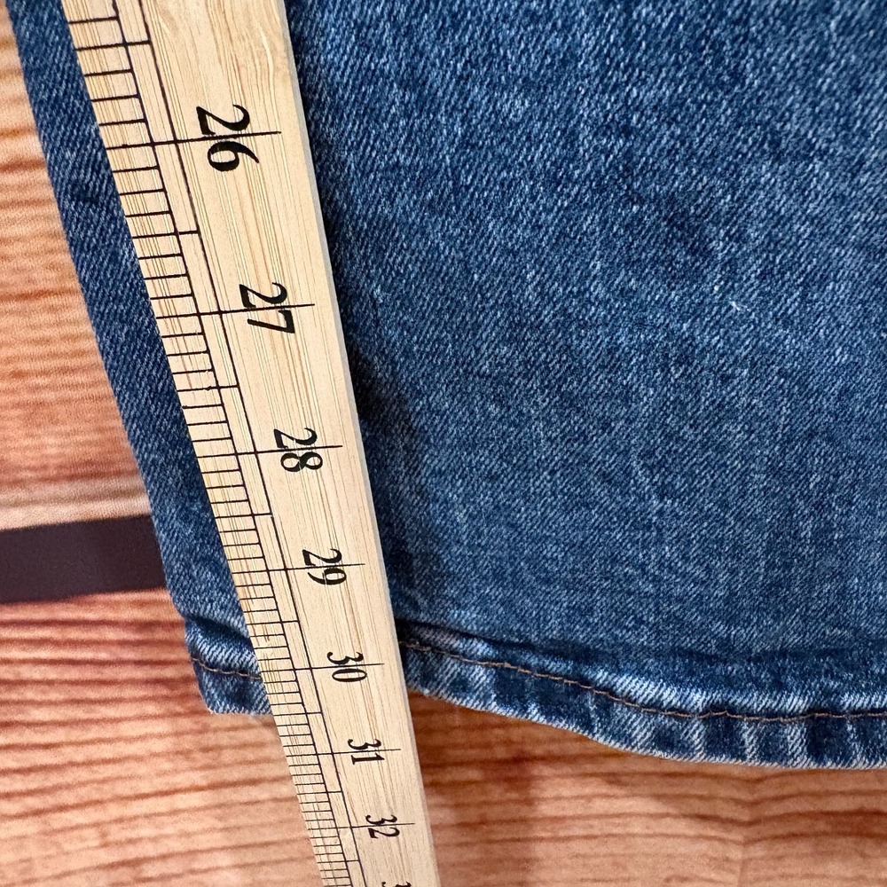 Harley Davidson Bootcut Medium Wash Mid Rise Denim Riding Jeans Womens 12‎ - Picture 7 of 10